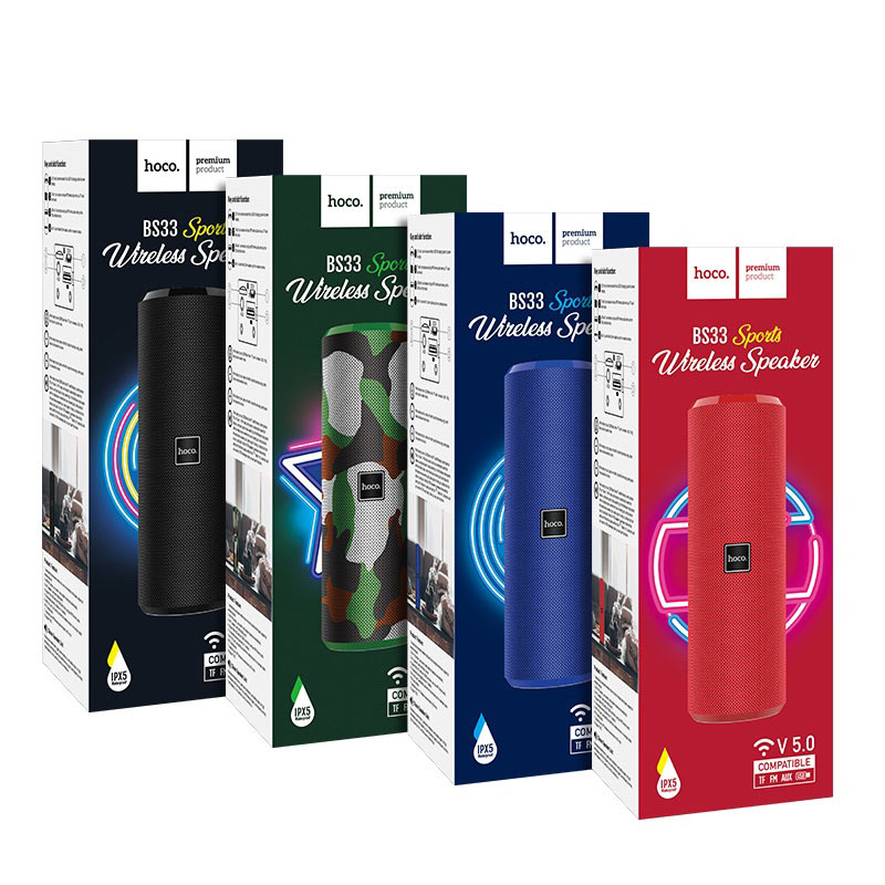 Hoco BS33 Voice Sports Wireless Speaker - Image 2