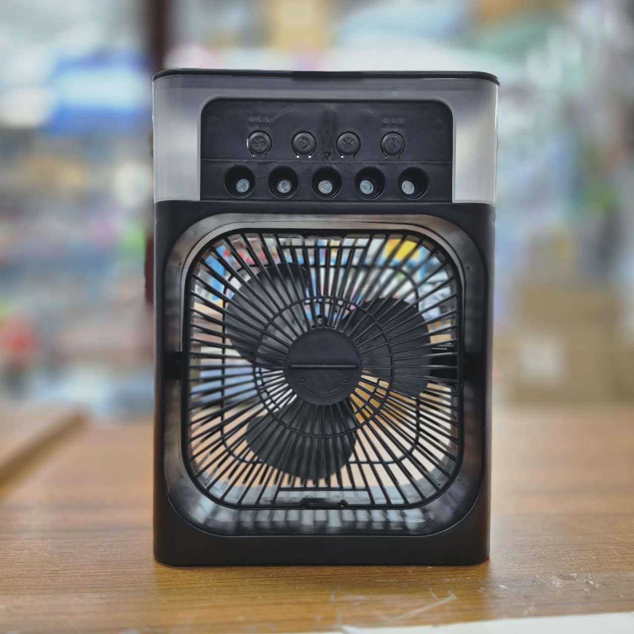 Air Cooling USB Fan with LED Night Light Water Fan - Image 3