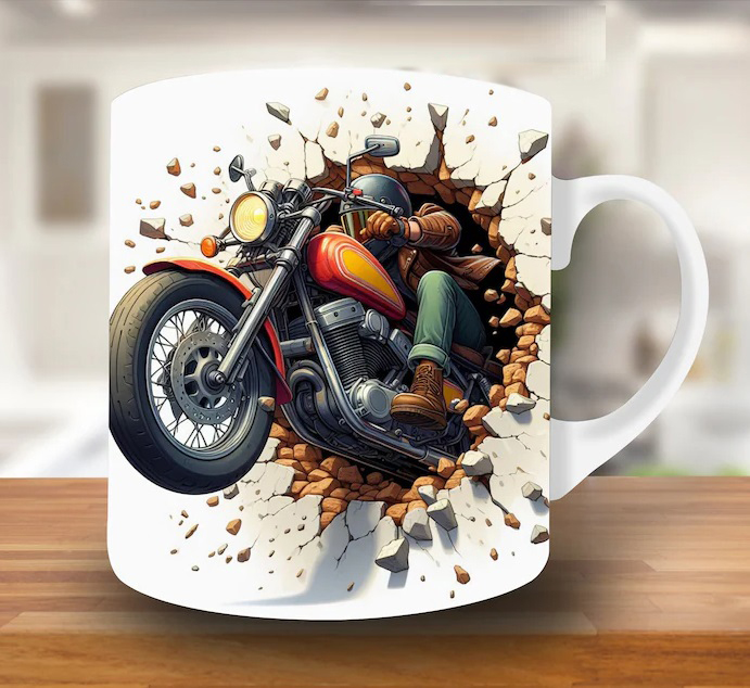 Attractive 3D Design Mug - Image 2