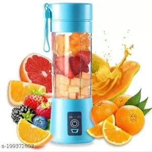 Portable Blender, Personal Mini Bottle Travel Electric Smoothie Blender Maker Fruit Juicer Cup, with 13oz Bottles