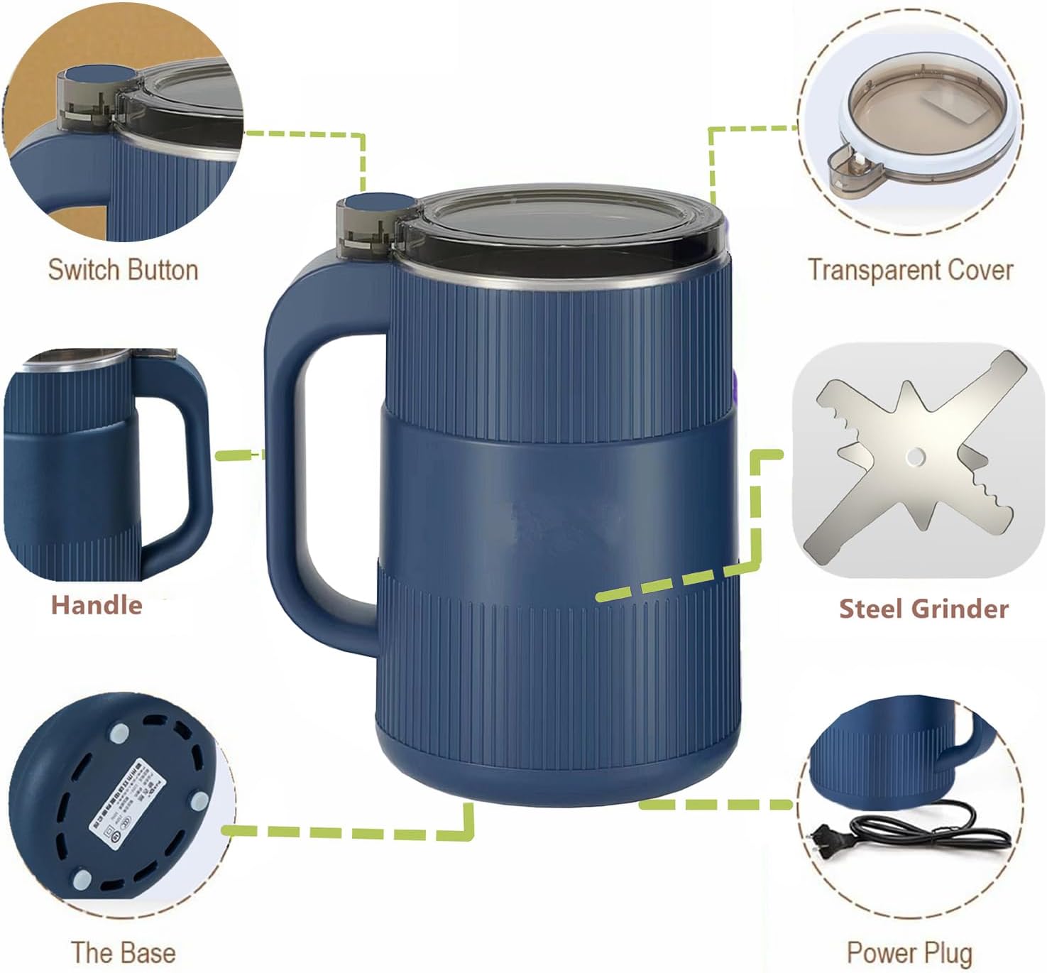 Smart Multifunctional Electric Grinder Machine - Image 2