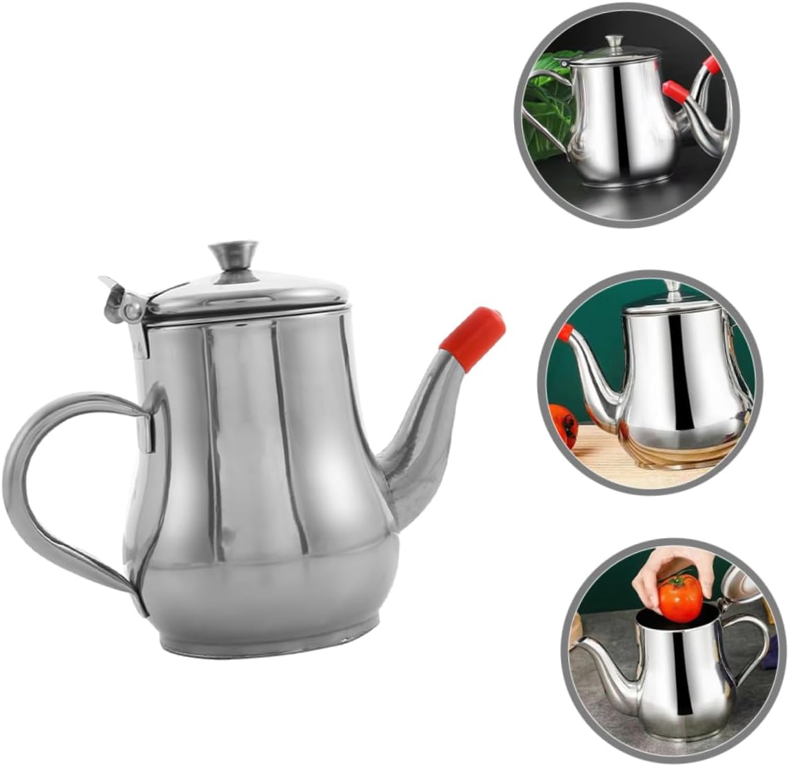 Stainless Steel Oil Pot Or Tea Pot for Kitchen - Image 5