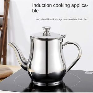 Stainless Steel Oil Pot Or Tea Pot for Kitchen