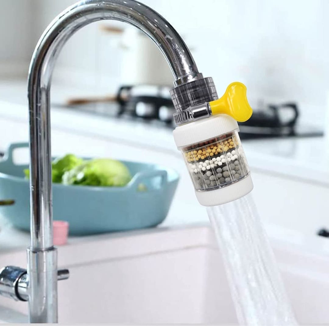 Fankiway Universal Interface Activated Carbon Faucet Water Filters Six Layer Water Filter Kitchen Gadgets - Image 2