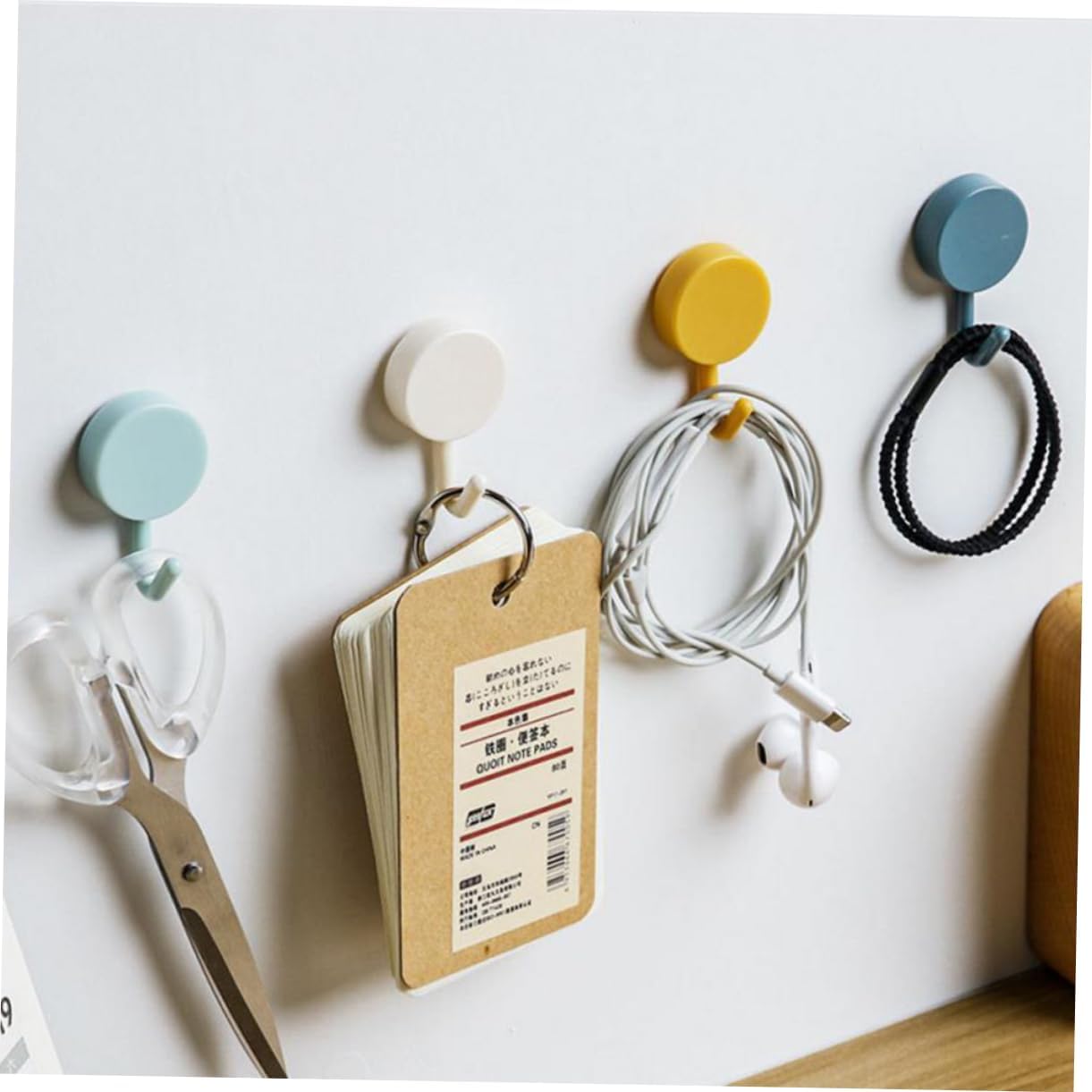 20 pcs Wall Hanging Hooks, Punch Free Hook for kitchen, bedroom or any tipe of accessories - Image 3