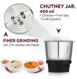 Shama Chutney Attachment," which is an accessory designed for a mixer grinder to prepare chutneys
