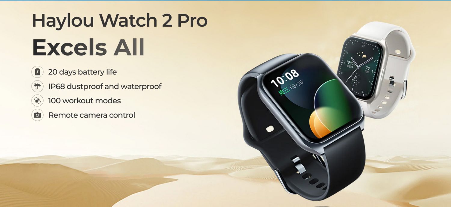 Haylou Watch 2 Pro BT Calling Smart Watch with spO2 - Dark Blue - Image 4