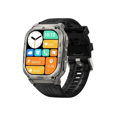 Kospet Tank M3 Ultra 5 ATM & IP69K Dive-Proof Smart Watch - Silver