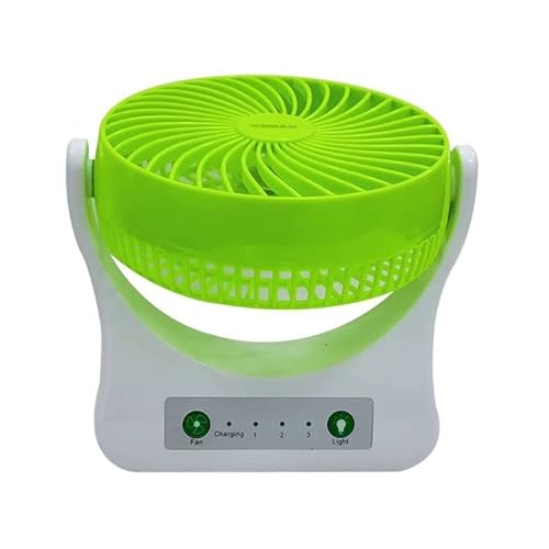 Weidasi Rechargeable Emergency Fan with Light -202 10.5" - Image 5
