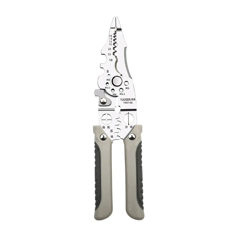 uosen multi-functional electrical special wire stripper wire stripper wire cutter wire cutter wire stripping leather wire stripper - Image 4