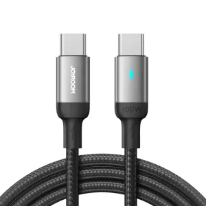 Joyroom S-CC100A10 100W Nylon Type-C To Type-C Cable 1M