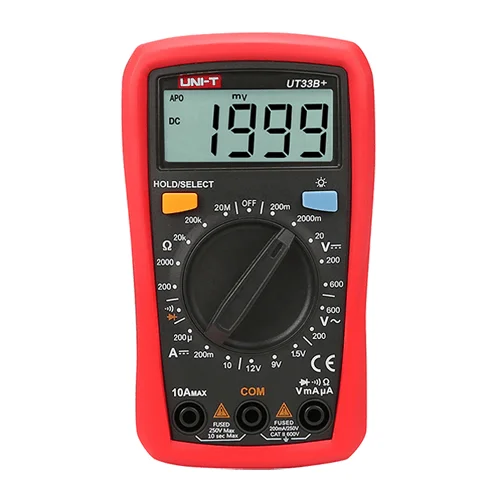 UNI-T UT33B+ Digital Multimeter (Palm Size) - Image 2