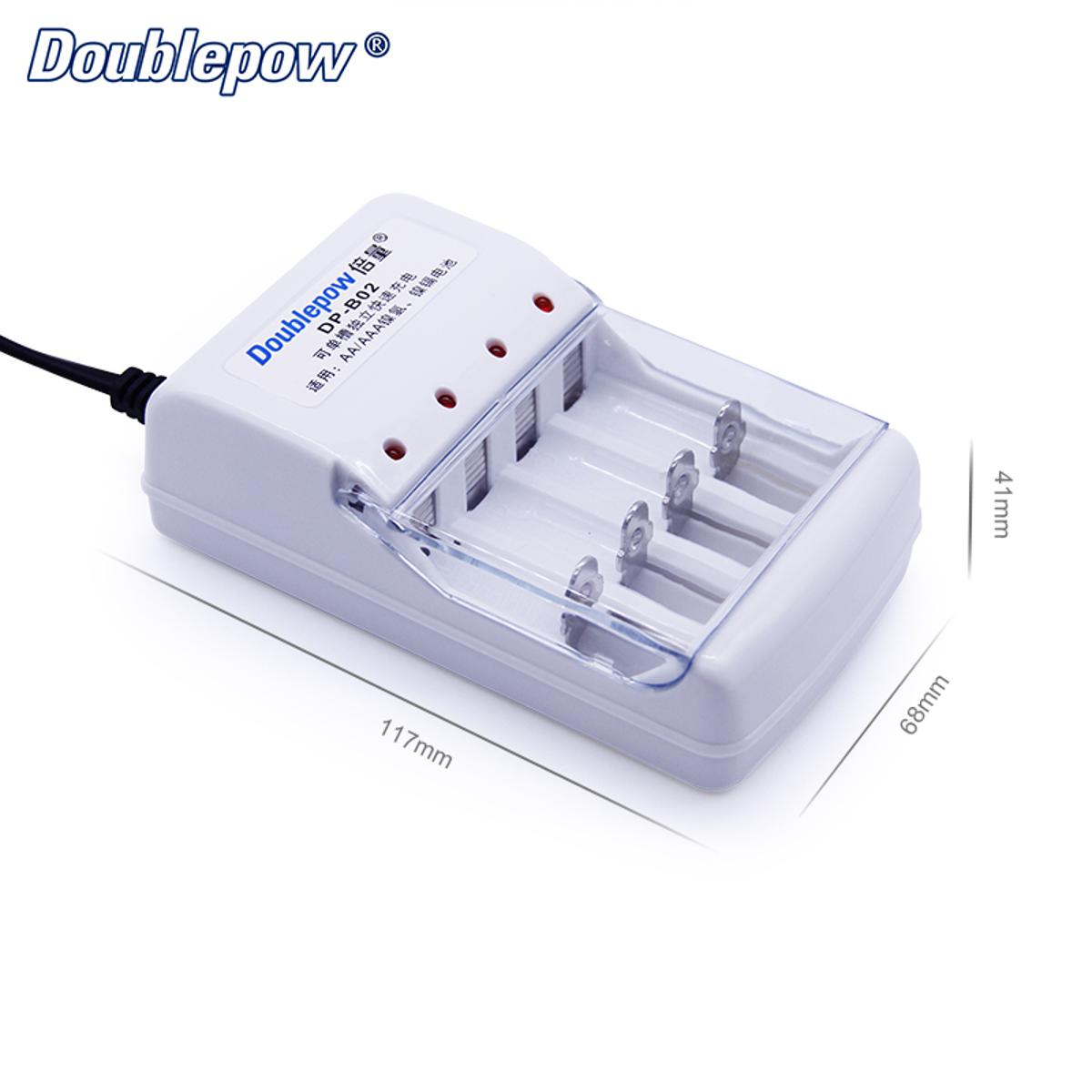 Doublepow AA/AAA Rechargeable Battery Charger 1.2V Ni-MH Battery Universal - Image 3