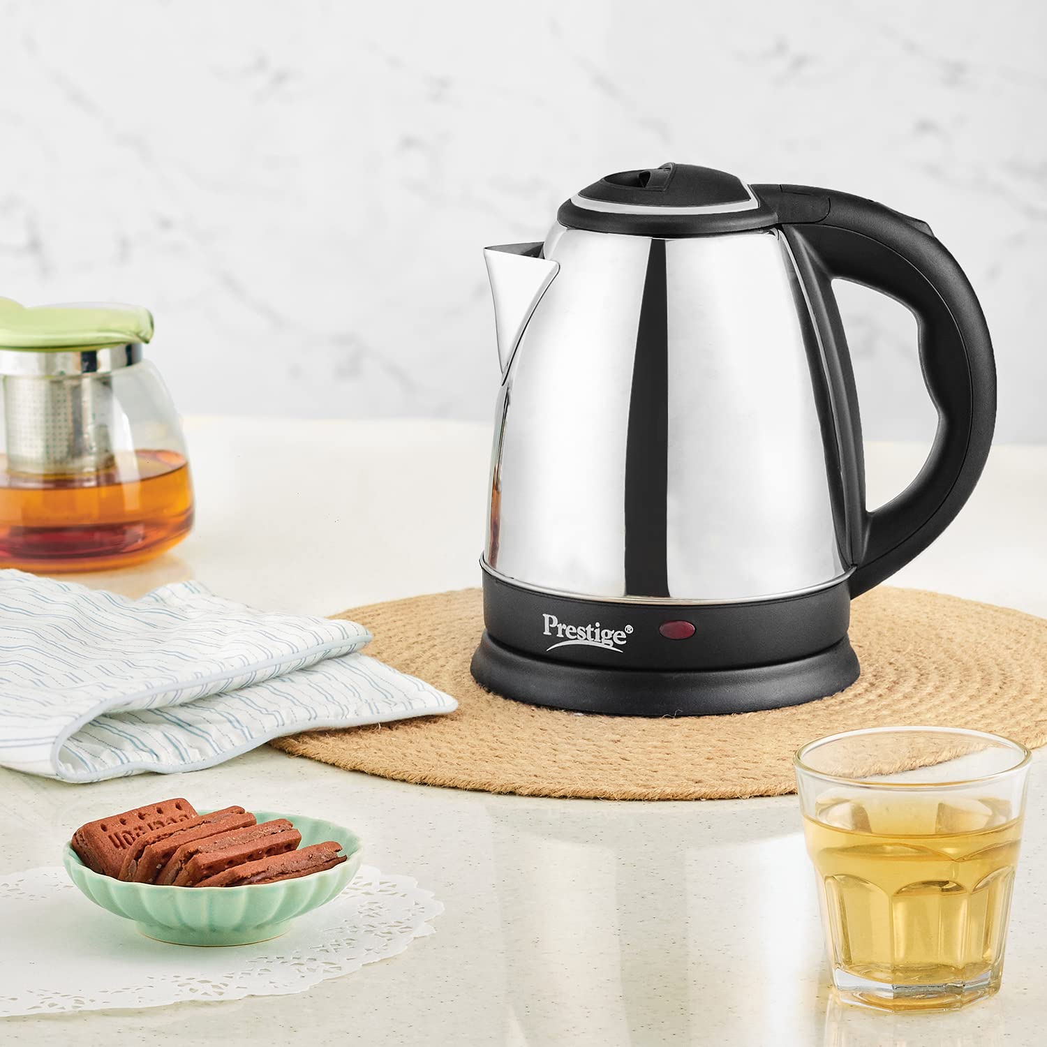 Autometic, Portable, Cordless, Stainless Still Electric Kettle - Image 5