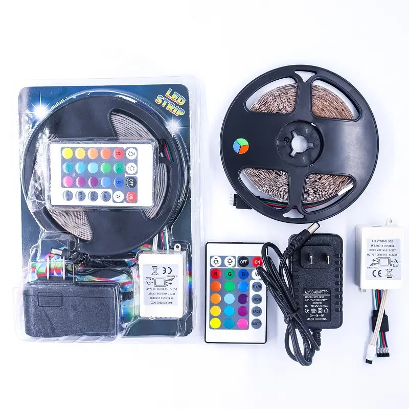 16 Feet Rgb Remote Control Led Strip Light - Rgb Light - Image 2