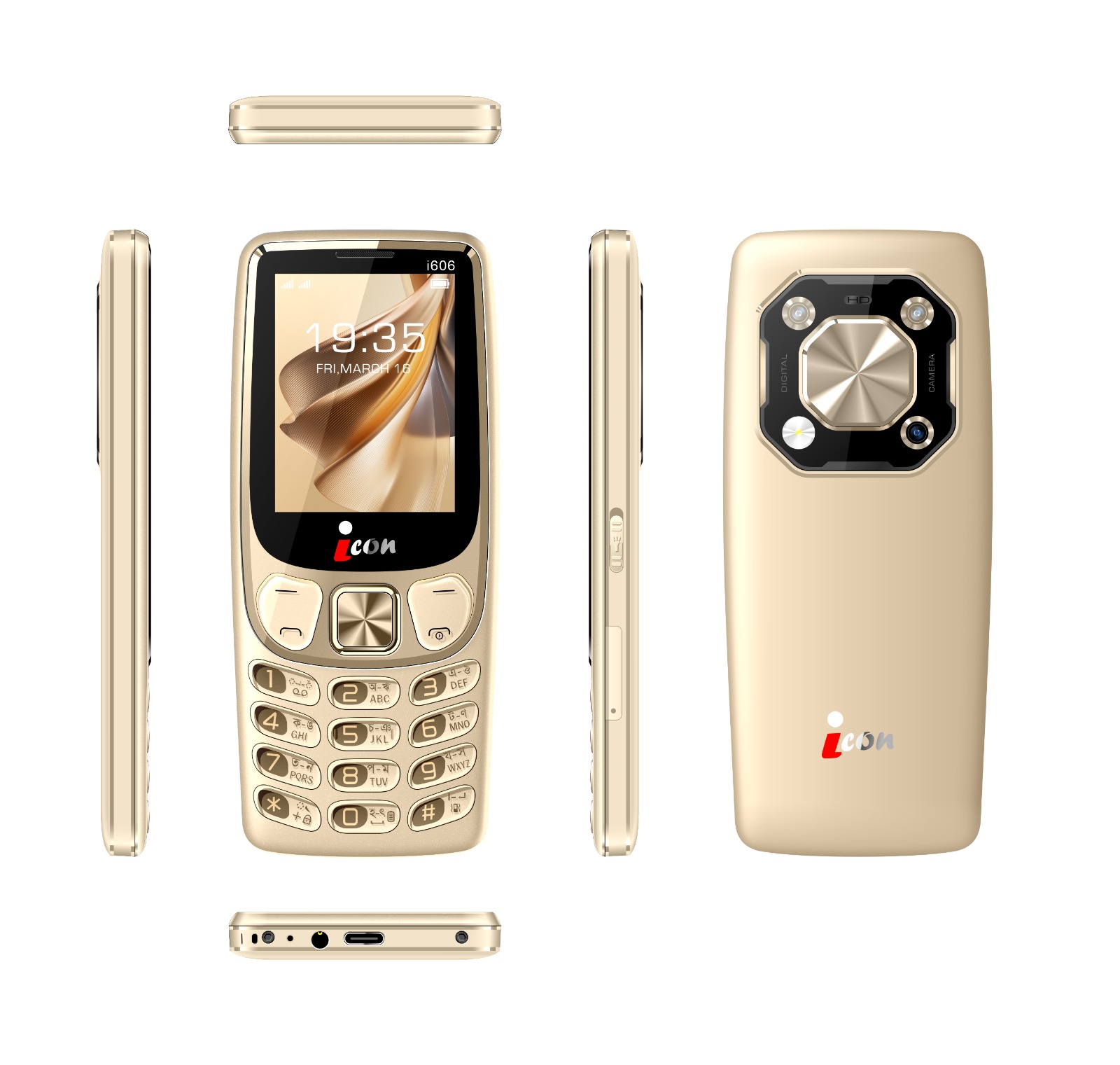 Icon i606 Candy feature phone. - Image 3
