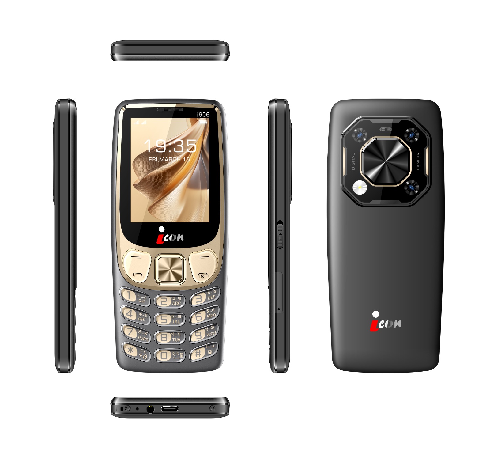 Icon i606 Candy feature phone. - Image 4