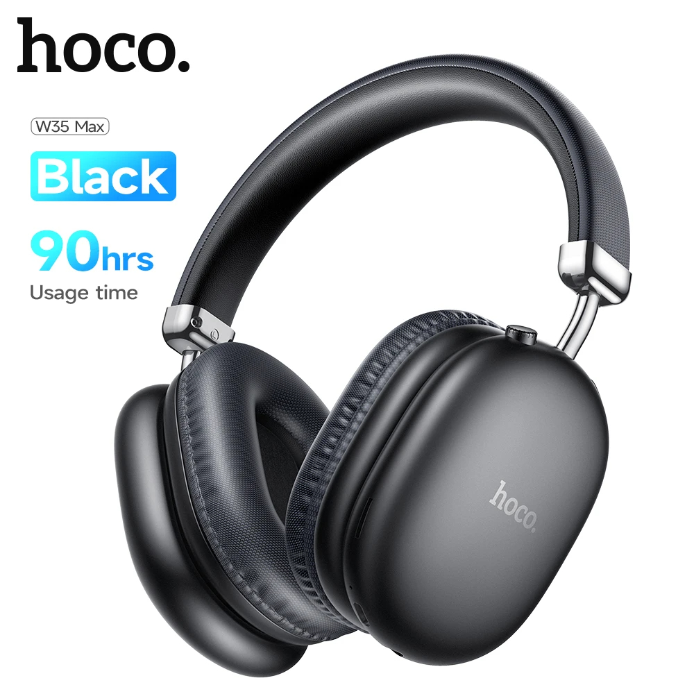 HOCO W35 Max Wireless Bluetooth Headphones (90h) - Image 2