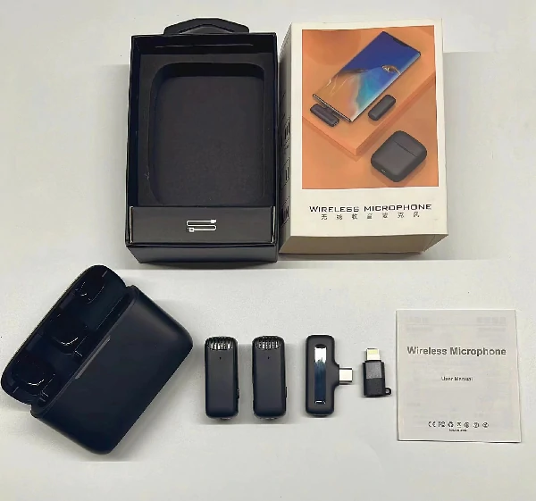 J13 Wireless Microphone with Charging Case For Type C - Image 3