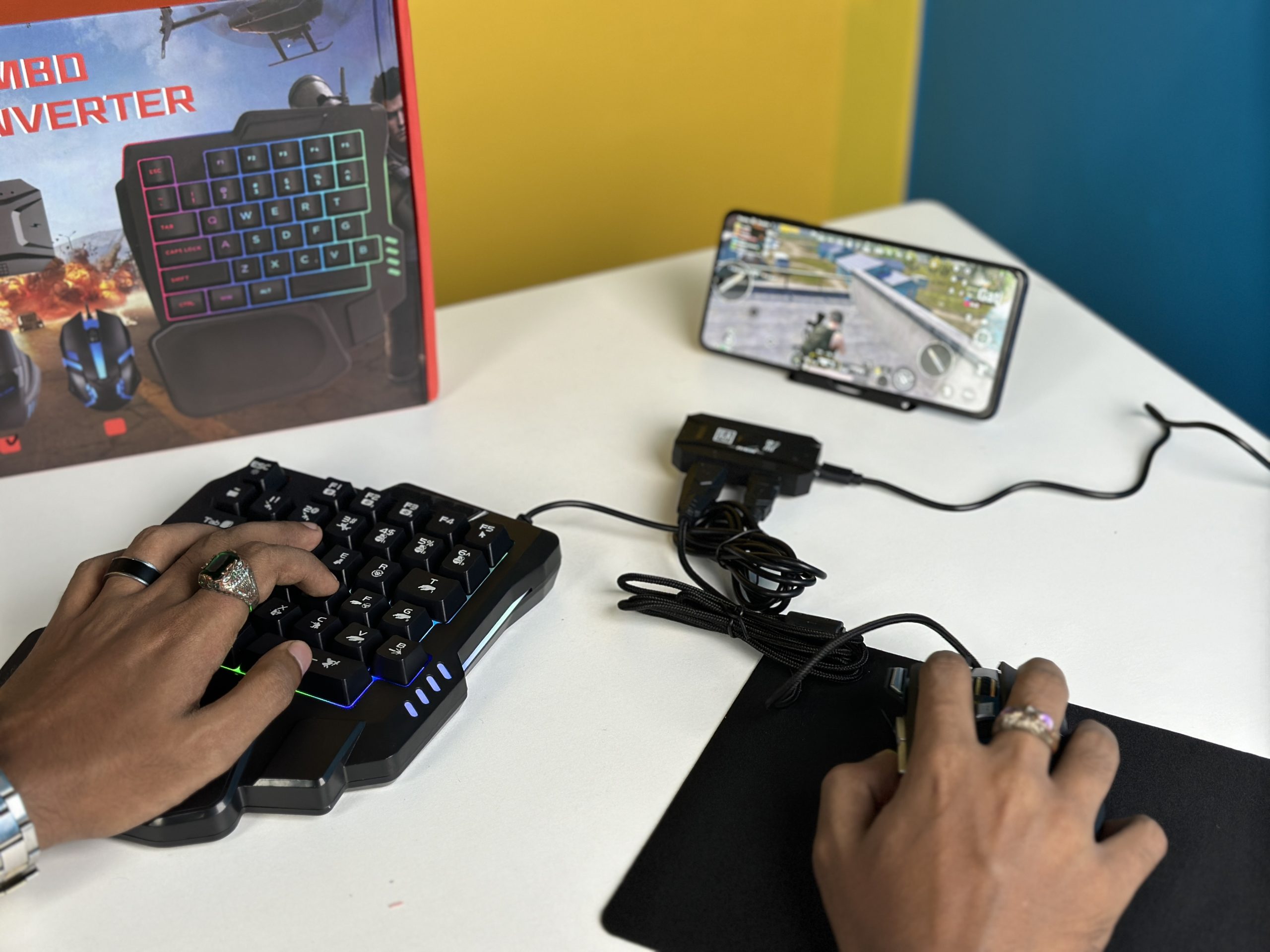 5 in 1 Mobile Game Combo Pack ( Phone Mouse Keyboard) - Image 6