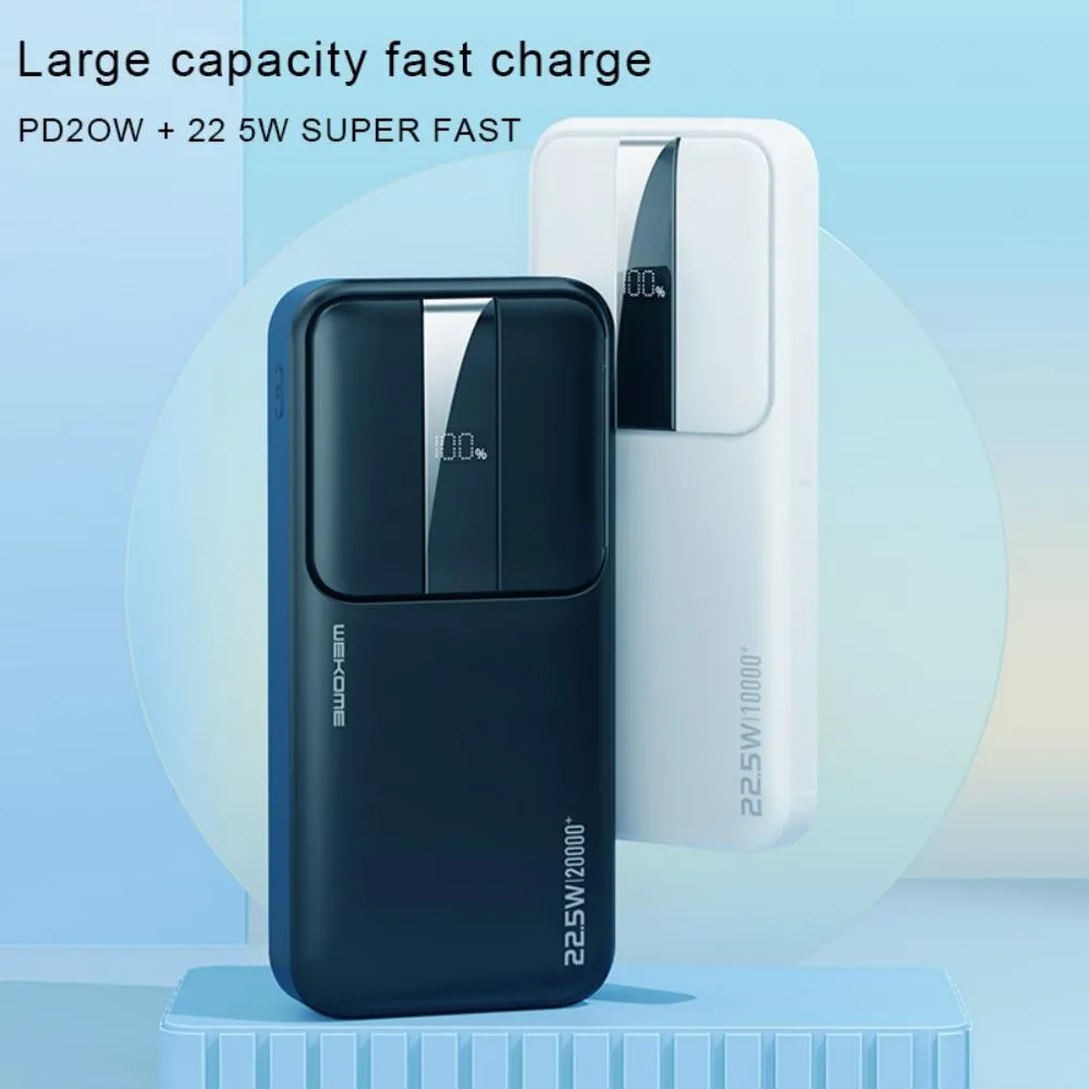 WEKOME WP-301 Gonen Series 10000mAh LED Display Fast Charging Power Bank - Image 3