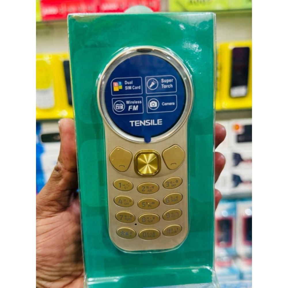 Tensile Sleek Metal Body And Amoled Display ( Golden ) - Image 2