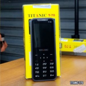 Titanic T70 4 sim supported Luxury Phone Black