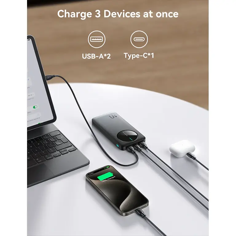 Joyroom JR-PBF12 10000mAh 2.4A LED Power Bank - Image 8