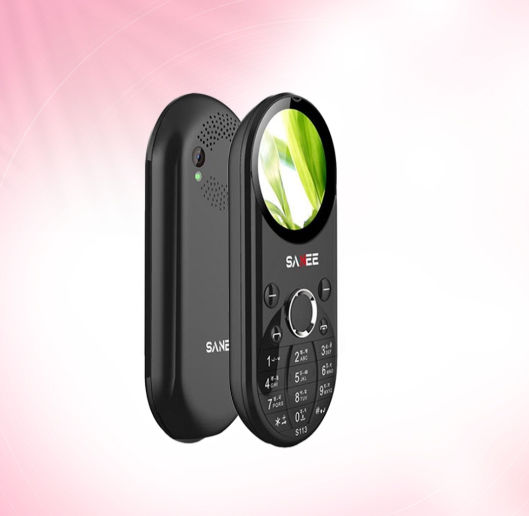 Sanee S113 Dual Sim Stylish Button Phone (black) - Image 3