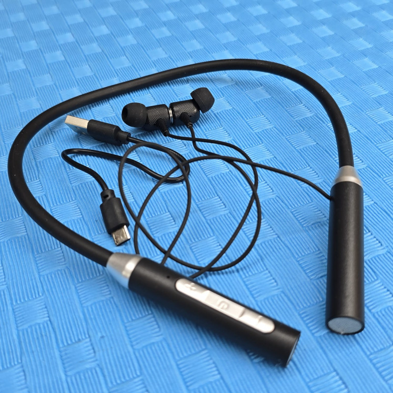 HM01 Wireless Neckband Headphone - Image 9