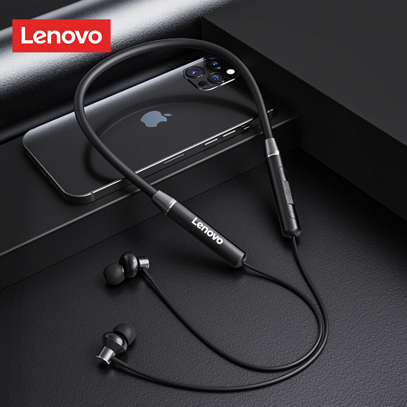 Lenovo HE05 Neckband Wireless Hanging Headset - Image 2