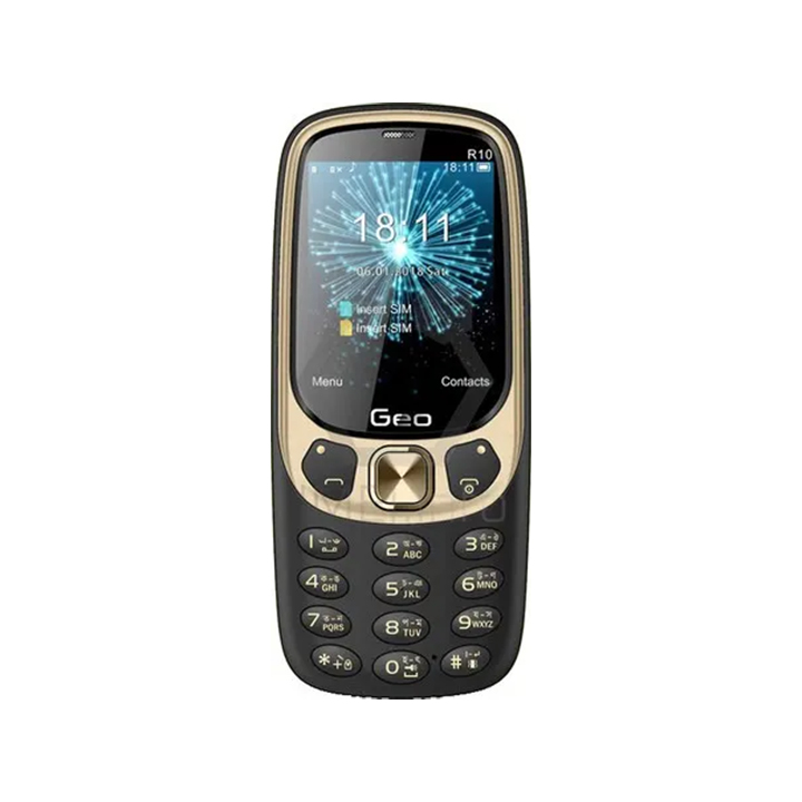 Geo R10 Dual Band Dual stanby Button Phone very slim smart looking and strong network feature phone - Image 3