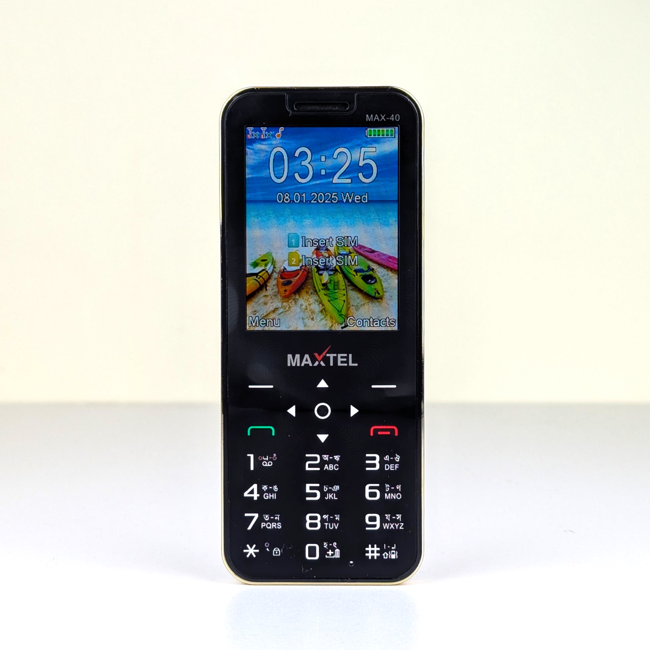 Maxtel MAX-40 Gold With Type-C Charger - Image 3
