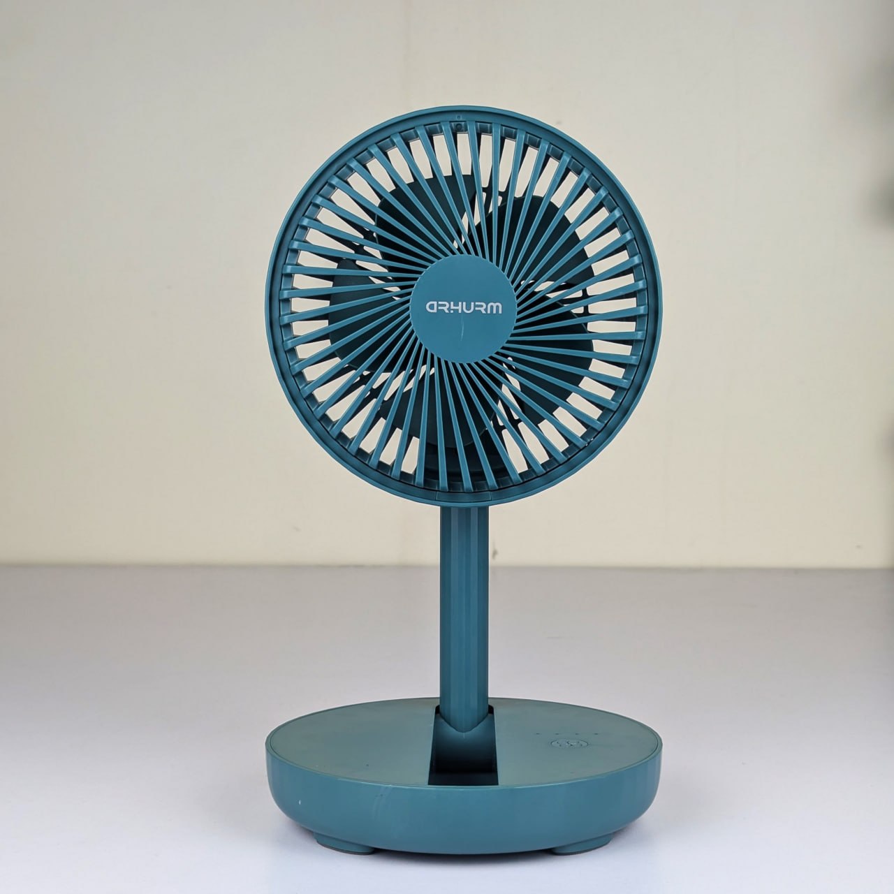 Rechargeable 5-inches Folding fan HCZ21 Green colour - Image 5