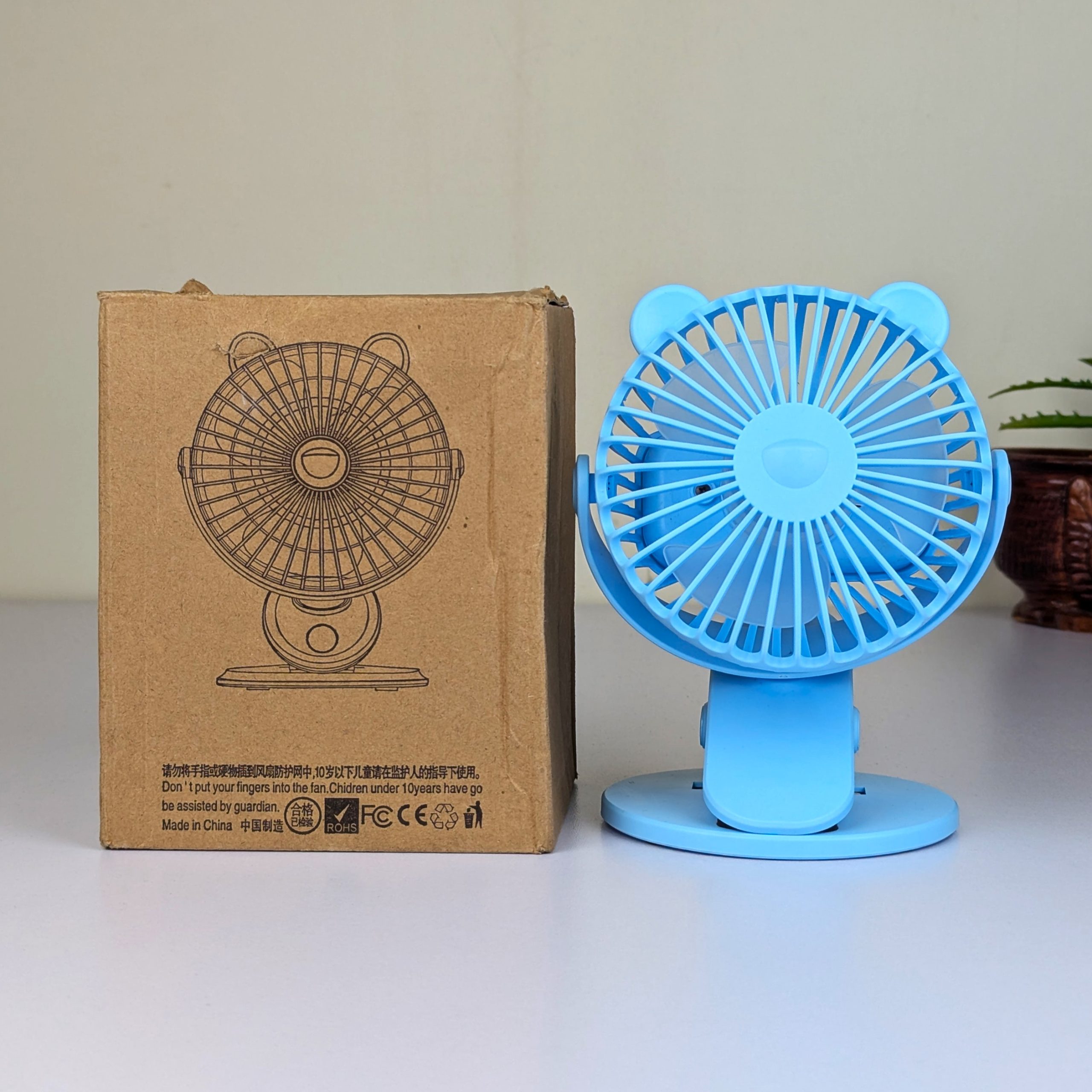 USB Table Fan Mini Wind Power Handheld Clip Fan Desktop Convenient Portable Student Cute Small Cooling Ventilador 360 Rotation - Image 5