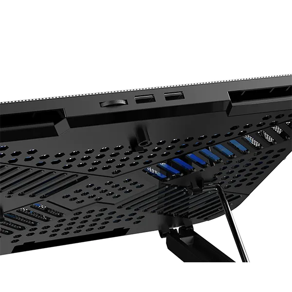 Rapoo CF200 High-Efficiency Laptop Cooling Pad – Black - Image 5
