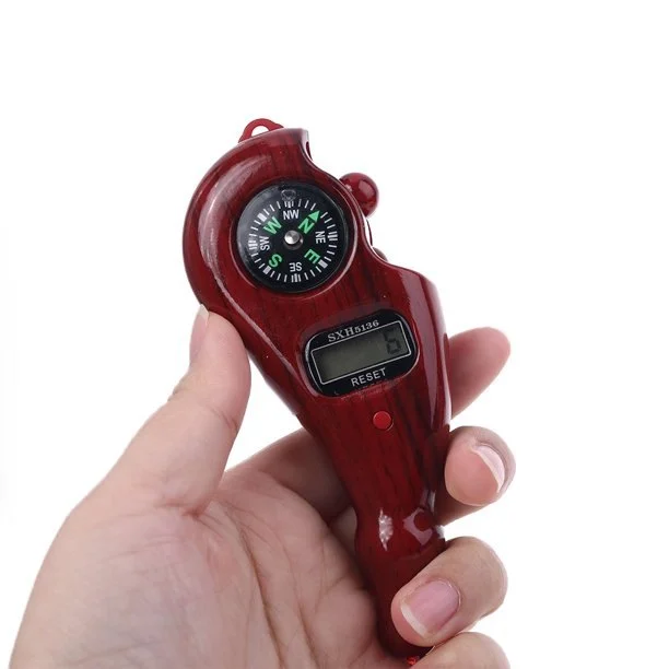 DAIMANPU Manual counter bead counter with compass Portable Handheld Tassel Digital Beads Counter Finger Game Toy Manual Reset Decompression Relaxation Tool for Meditation - Image 3