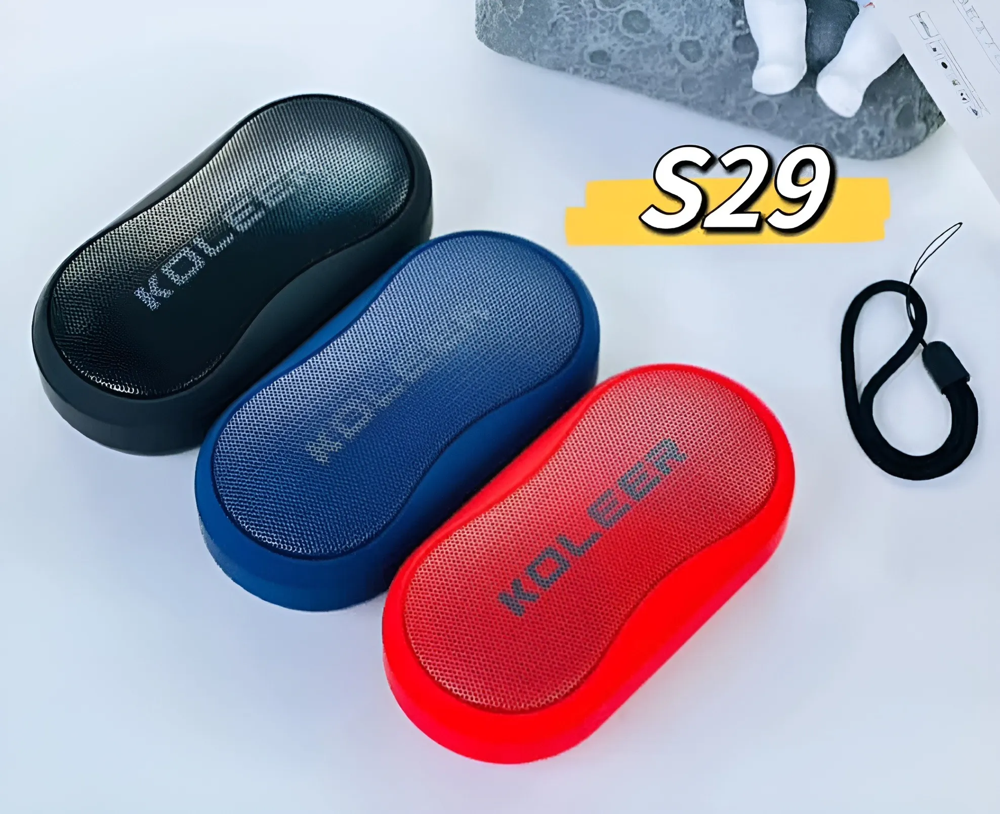 KOLEER S29 Bluetooth, USB, SD Card & FM Radio Supported Wireless Speaker - Image 3
