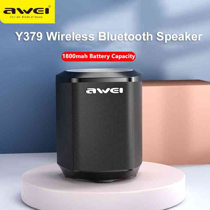 AWEI Y379 5W Mini Portable Outdoors Bluetooth Speaker - Image 3