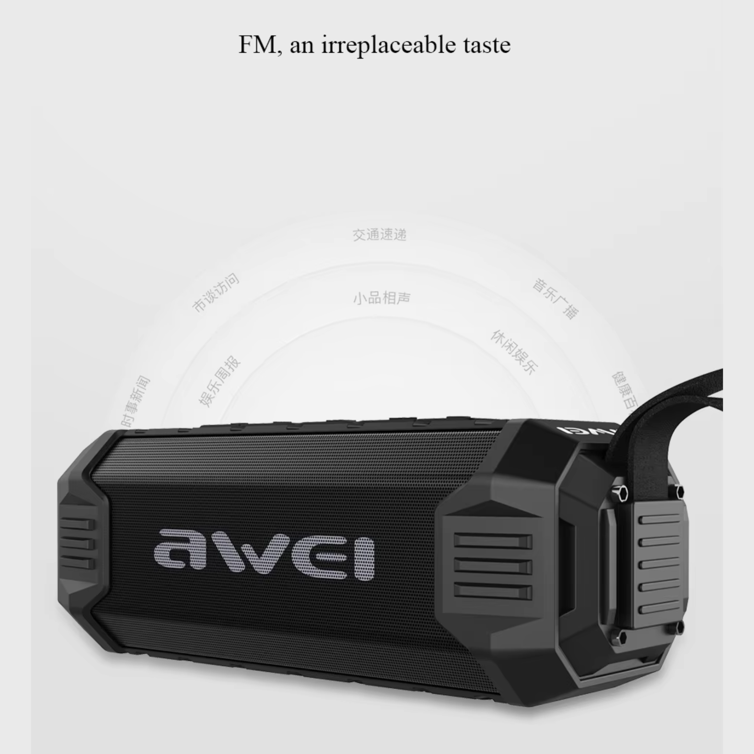 Awei Y280 Portable Bluetooth 5.0 Speaker Wireless Soundbox - Image 3