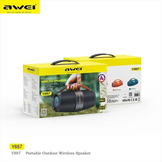 Awei Y887 Portable Bluetooth Outdoor Speaker ( Six Month warrenty ) - Image 4